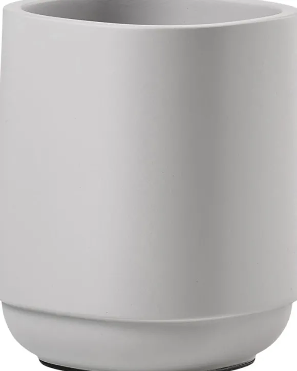 Tandborstmugg Time Soft Grey