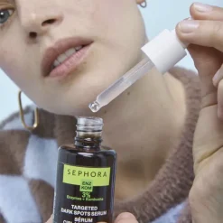 Targeted Dark Sports Serum - for Face & Neck with 3% Kombucha + Enzyme