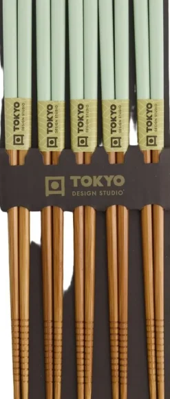 TDS Bamboo Chopstick Set/5 Mint
