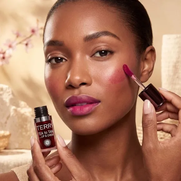 Tea to Tan Lip o Cheek sweet cherry