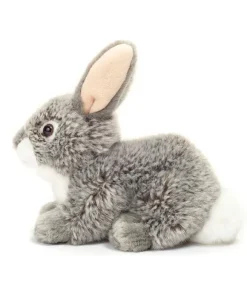 Teddy Hermann - Siddende kanin grå 18 cm