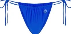 Tembuku adjustable string bikini bottom - Cartel Blue