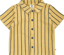 Terry stripe s/s shirt baby