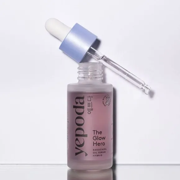 The Glow Hero - Hybridverkande oljeserum med bakuchiol