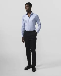 The Lawyer 4. 0 | Mid blue stripe | Slim fit