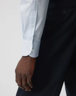 The Lawyer 4. 0 | Sky Blue Stripe | Slim fit