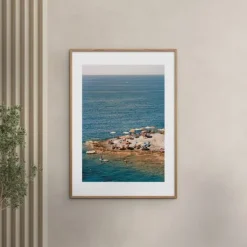 The Poster Club x Anna Pihan - Ponza Tangerine