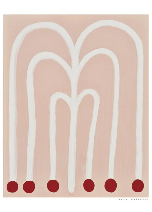 The Poster Club x Vera Mattmann - Grosse Blume