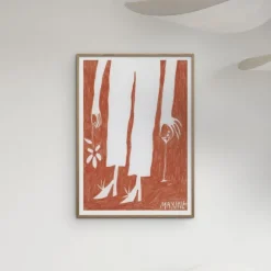 The Poster Club x Vera Mattmann - Grosse Blume