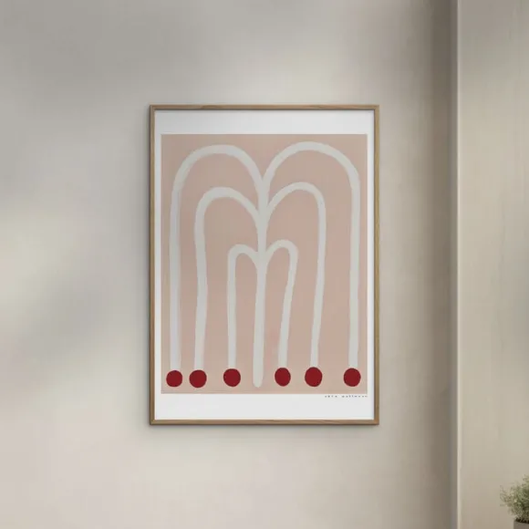 The Poster Club x Vera Mattmann - Grosse Blume