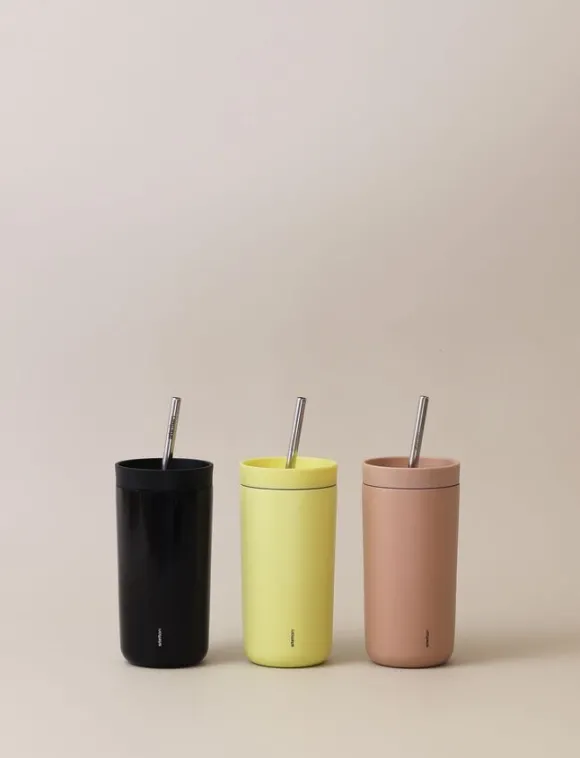 To Go Sip Termomugg med sugrör 0.4 l. soft black