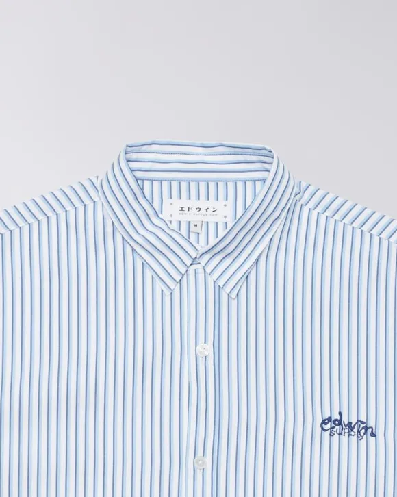 Toledo Shirt Ss-White/Blue