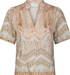 Torana Flower Border Blouse
