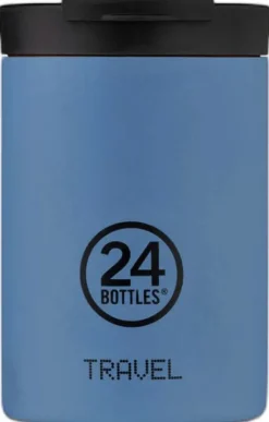 Travel Tumbler 350 ml - Stone Finish - Powder Blue