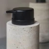 TRAVERTINE dispenser, low