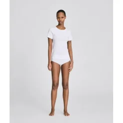Trille Cotton Top 1x1 Rib Tee GOTS