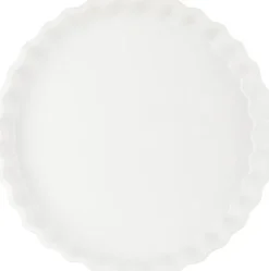 Tærtefad 28cm White
