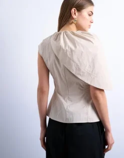 TSESME SS CAPE STRUCTURED TOP
