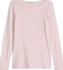 T-shirt, long sleeve, boat neck
