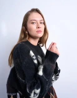 TSSASHA PATCHWORK PULLOVER