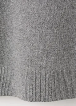 Turtleneck sweater with zip