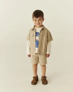 TWILL SAFARI SHIRT SS