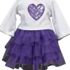 TYLSKØRT M/BLUSE 45 cm