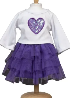 TYLSKØRT M/BLUSE 45 cm