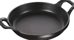 Ugnsform 12 Svart Rund Gjutjärn