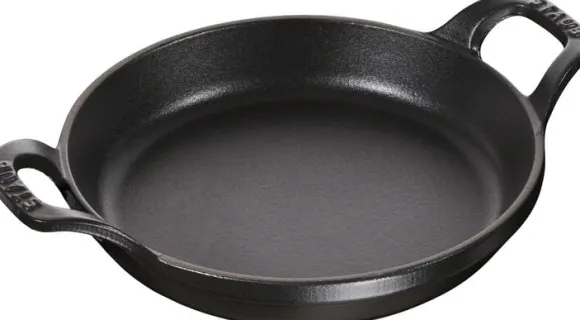 Ugnsform 12 Svart Rund Gjutjärn