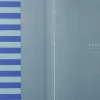 UMA Notebook, Flat-Lay - Medium, Blue Stripe