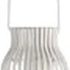 UPSIDE DOWN lantern, outdoor, small, light grey