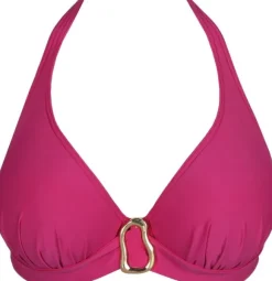 Uvita padded plunge bikini top