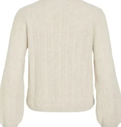 VILIGA POINTELLE L/S O-NECK TOP -NO