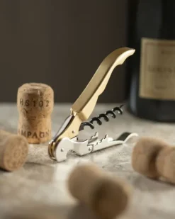 Vinåbner Pulltaps Basic 2F champagne guld