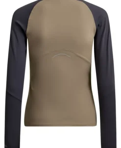 Vital reflective langærmet tee - Hazel