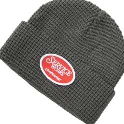 WAFFLE PATCH BEANIE