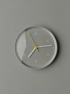 Wall Clock Recycled-Grey