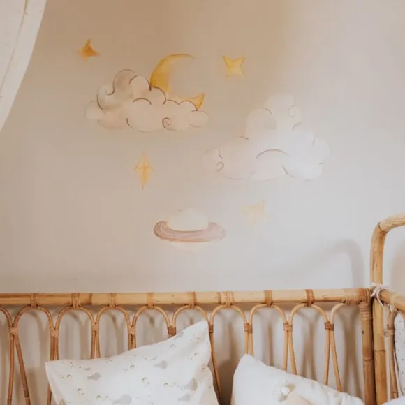 Wallsticker Saturn himmel