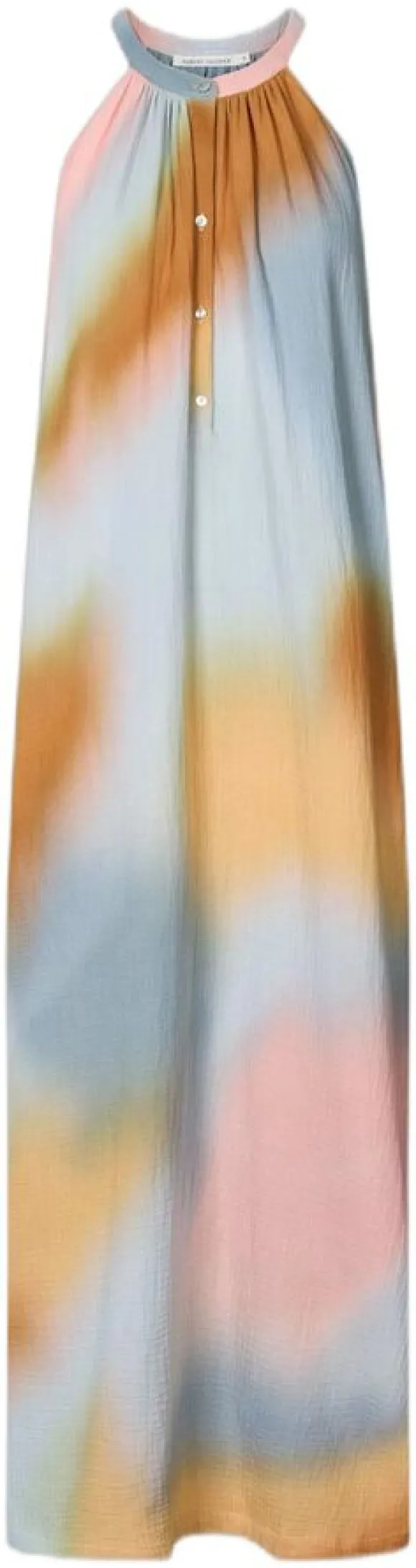 Water colour button front dress - M
