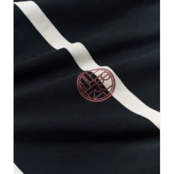 WBHiro S/S Stripe Zip Polo