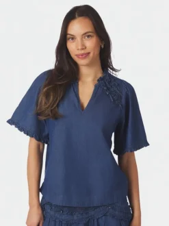 Wendia Denim Blouse