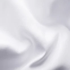 White Twill Shirt Grey Details - Contemporary Fit