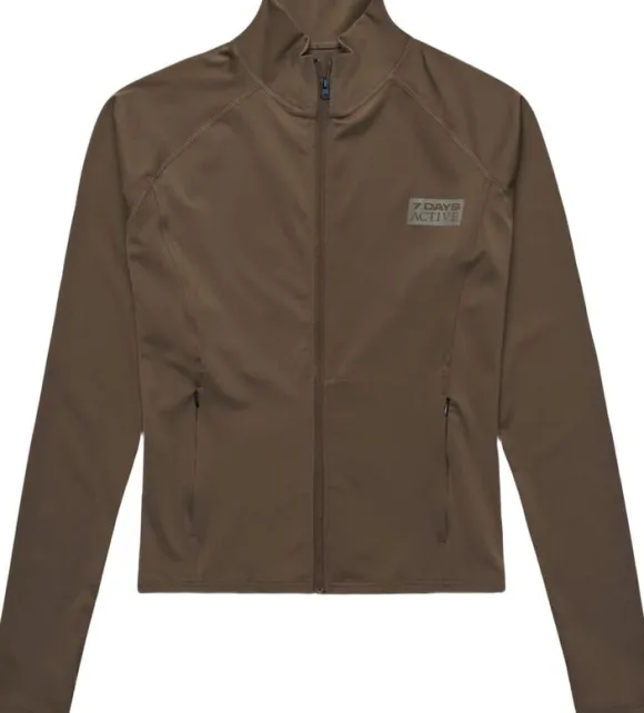 Womens Full Zip Running Top