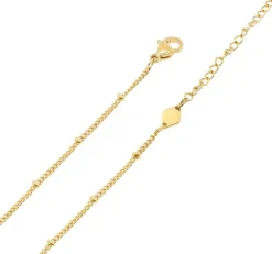 Women's Gold Heart Pendant Necklace