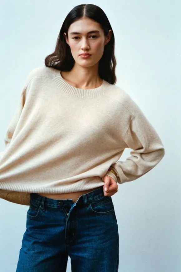 Woolcash boxy sweater - Dalani