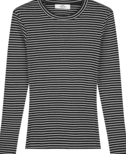 2x2 Cotton Stripe Tuba Tee LS