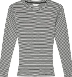 2x2 Cotton Stripe Tuba Tee LS