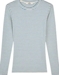 2x2 Cotton Stripe Tuba Tee LS