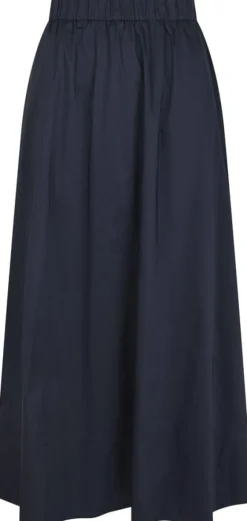 Yara Long Poplin Skirt
